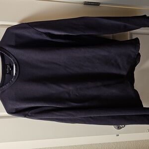 Velvet By Graham & Spencer Men's Cotton Ink Blue XL